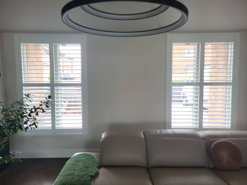 Modern Shutters installed in a stunning home in Ashbourne, Meath.