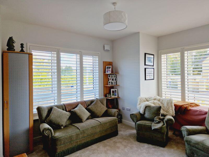 Wooden Shutters fitted in Burgage Castle, Blessington, Wicklow.