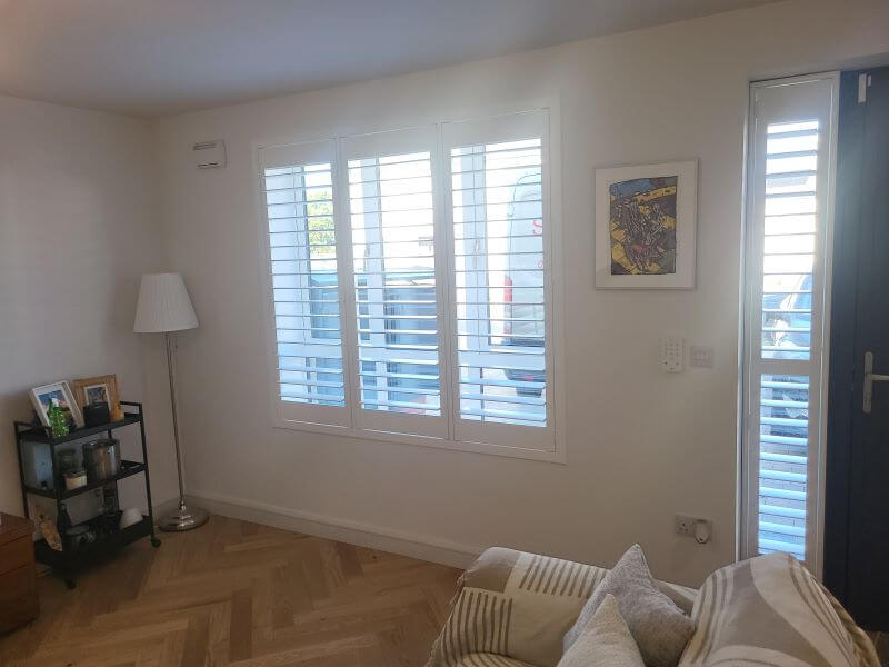 White Shutters installed in Kilmartin Grove, Hollystown, Dublin 15